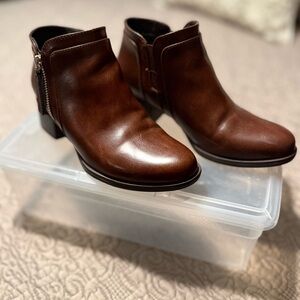 Naturalizer Brown Ankle Boots